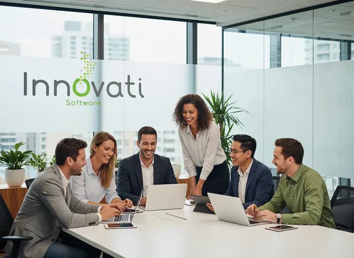 Equipo Innovati trabajando